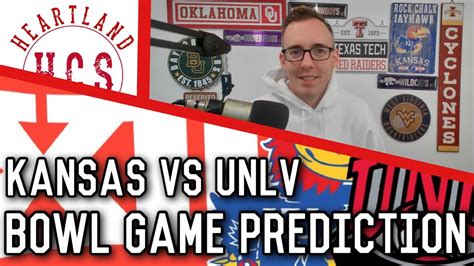 Kansas vs. UNLV: Guaranteed Rate Bowl Prediction and Preview - YouTube