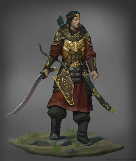 Mongol warrior by Naranb on DeviantArt