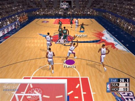 NBA 2K1 : Dreamcast Live