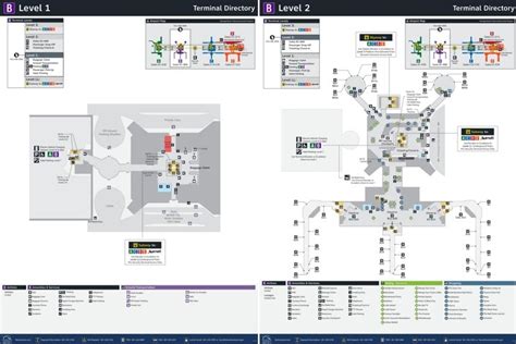 Houston airport terminal B map - Ontheworldmap.com