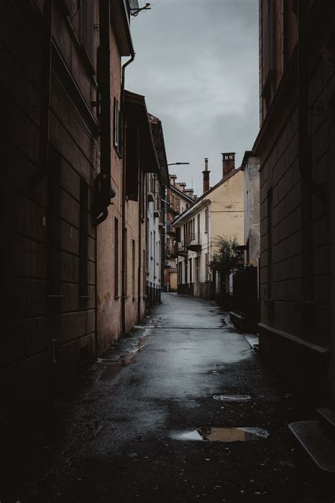 City Alleyway During Daytime Street Image Free Photo