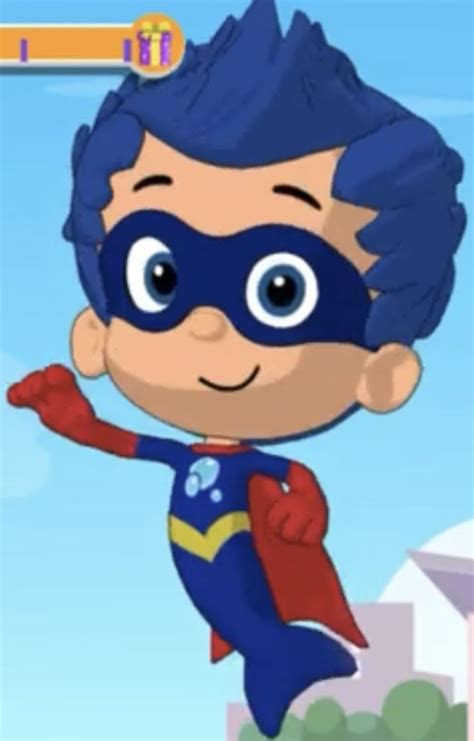 Bubble Guppies Super Guppies Gil Also Known As Bubble Boy, He’s Guppy ...