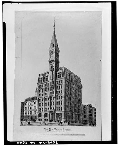 New York Tribune Building-1875 New York Architecture, Architecture ...