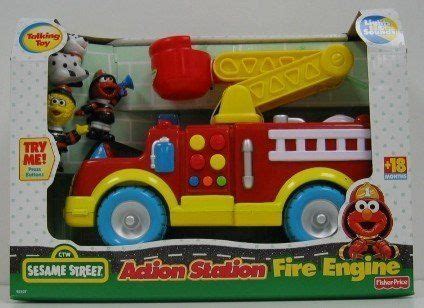 Sesame Street Fire Engine Vehicle ~ Elmo to the Rescue by FisherPrice ...