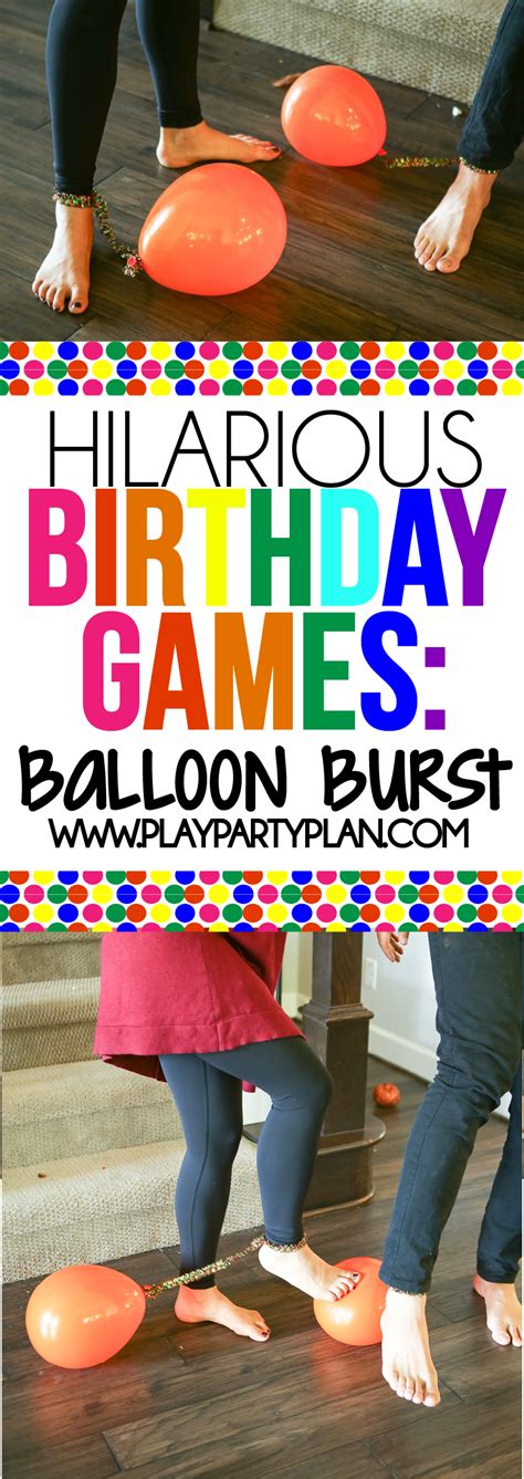 Hilarious Birthday Party Games | Verjaardagsfeestjes, Kinderfeestje, Activiteiten