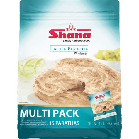 Wholemeal Lacha Paratha | Shana Foods Canada