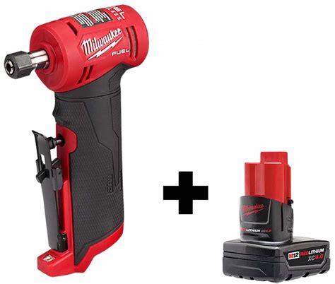 MILWAUKEE Cordless Die Grinder, 12V, 25000 RPM - 356XL5|2485-20 48-11-2440 - Grainger