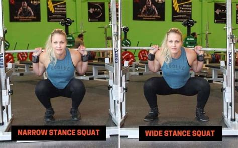 narrow-stance-squat-vs-wide-stance-squat | PowerliftingTechnique.com