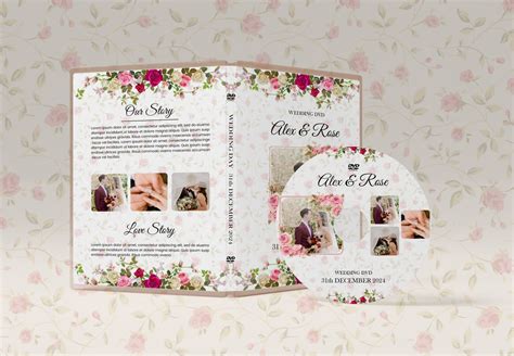 Wedding Dvd Cover Template Psd Free Download