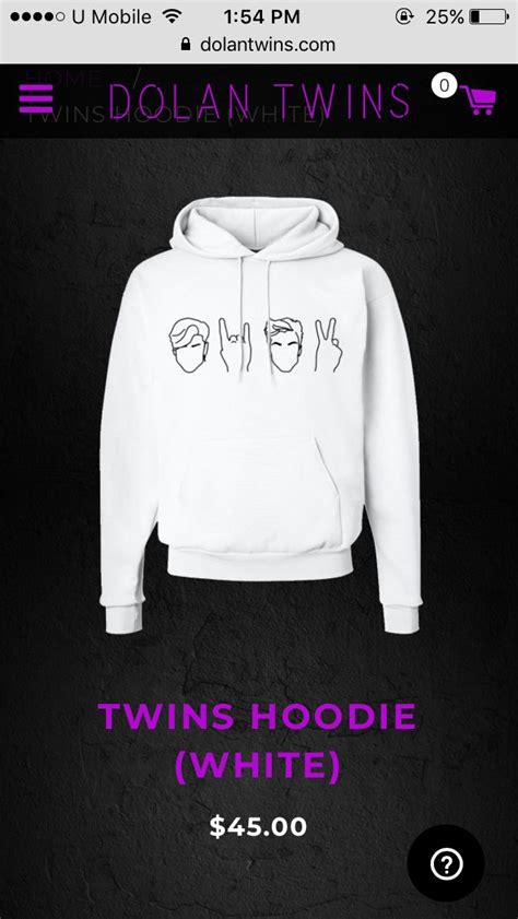 dolan twins new merch | Graphic sweatshirt, Merch, Dolan twins