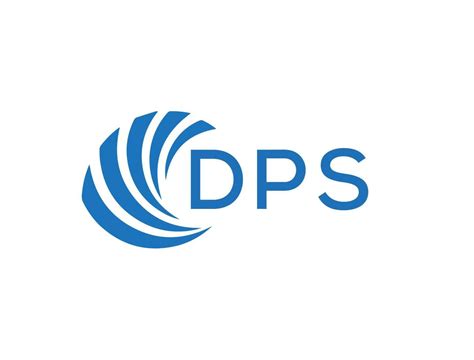 DPS letter logo design on white background. DPS creative circle letter logo concept. DPS letter ...