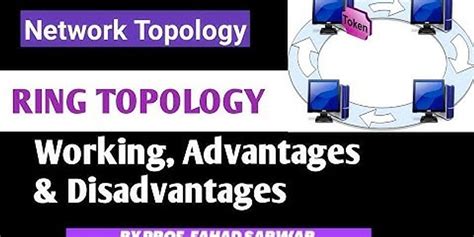 What are the advantages and disadvantages of ring topology?