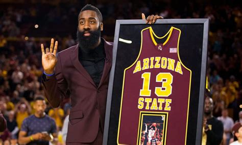 James Harden gives blessing to top Arizona State recruit to use No. 13