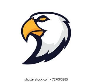 Eagle Logo Template Stock Vector (Royalty Free) 727093285