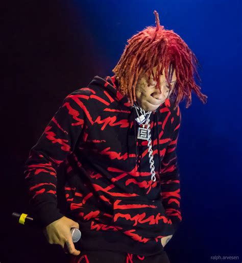 Trippie Redd performing at the ACL Live Moody Theater in Austin, Texas