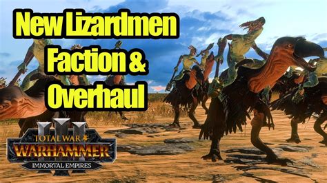 New Lizardmen Faction, Units And Race Overhaul Mod - Total War ...