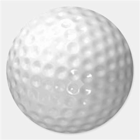 golf ball stickers | Zazzle