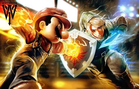 Everything I Like • Mario vs Link by Ceasar Ian Muyuela | Super smash brothers, Smash bros ...