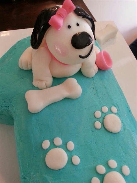 Puppy themed cake! | Puppy cake, Themed cakes, Cake