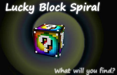 Lucky Block Spiral Mod 1.8, 1.7.10, 1.7.2 | World of Minecraft