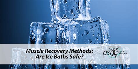 Muscle Recovery Methods: Are Ice Baths Safe? | Sports Medicine