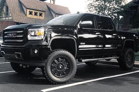 Black rims gmc sierra