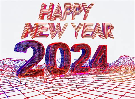 Ano Novo 2024, cartão comemorativo Foto stock gratuita - Public Domain ...