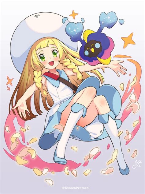 Lillie & Nebby [Pokemon] : r/awwnime