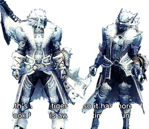 Frostfang Barioth Alpha + Armor Set | Monster Hunter World Wiki