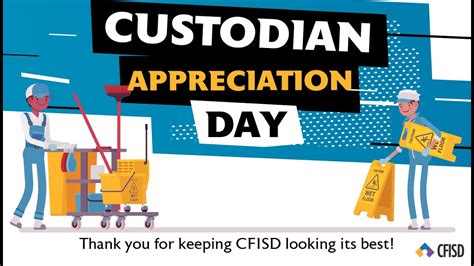 National Custodian Appreciation Day - YouTube