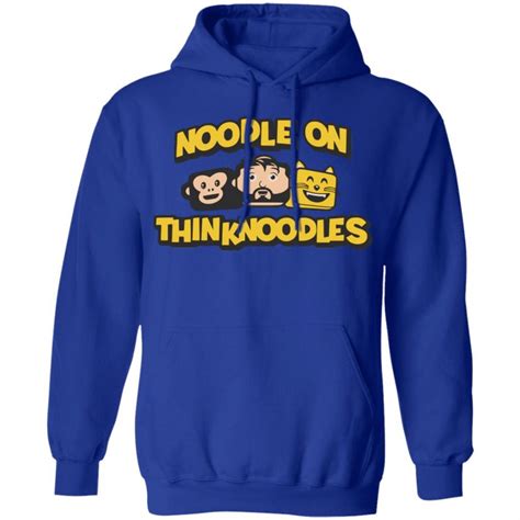 Thinknoodles Merch Noodle On Emoji Tee Shirt - Merchip8