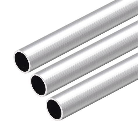 6063 Aluminum Round Tube 14mm OD 12mm Inner Dia 300mm Length Seamless Aluminum Straight Tubing 3 ...