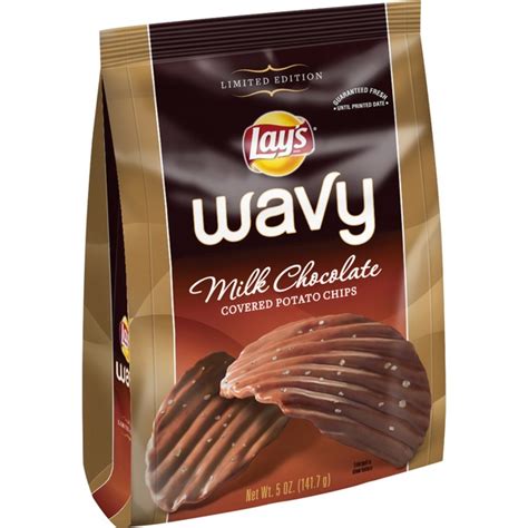 Lay'S Wavy Milk Chocolate Covered Potato Chips (5 oz) from CVS Pharmacy® - Instacart