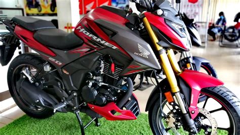 HONDA HORNET 2.0 - Matte Sangria Red Metallic | BS6 Hornet 2.0 | 2020 Hornet 2.0 - YouTube