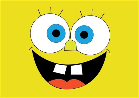 Spongebob Face Svg Square Pants Svg Spongebob Smile S - vrogue.co