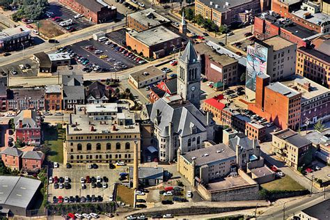 Uniontown Pa Aerial by Mattucci Photography