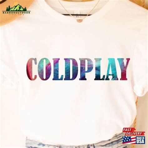 Coldplay Shirt Merch Music Of The Spheres Unisex Classic - BarronOutdoor