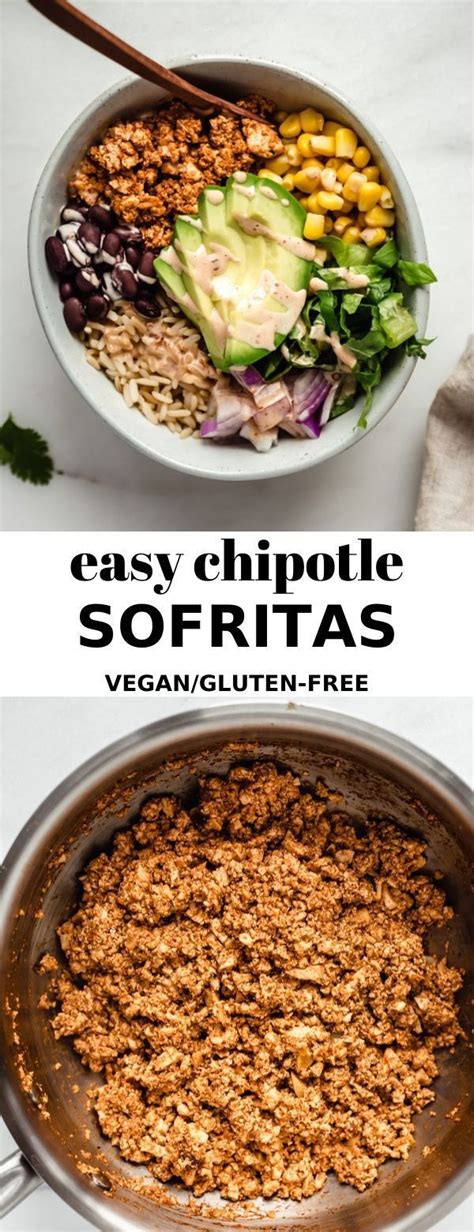 Copycat Chipotle Sofritas Recipe - Choosing Chia | Recipe | Sofritas recipe, Vegetarian vegan ...