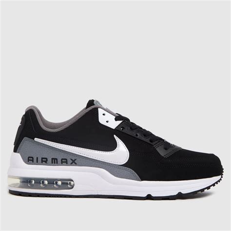 Nike Black & White Air Max Ltd 3 Trainers - Trainerspotter