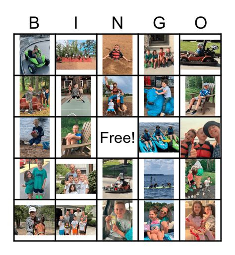 Minnesota Vacation Bingo 2021 Bingo Card