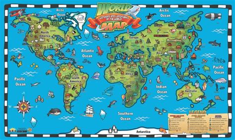 Printable World Map For Kids 2 Kids World Map Maps Fo - vrogue.co