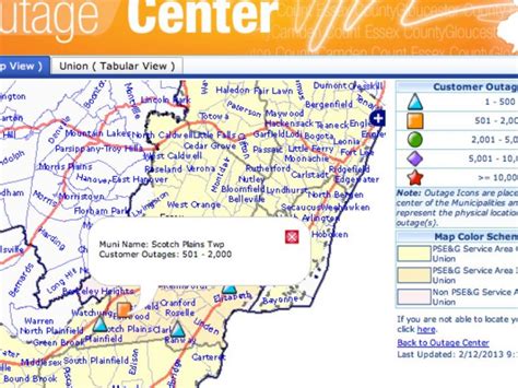 Pseg Nj Power Outage Map - Map