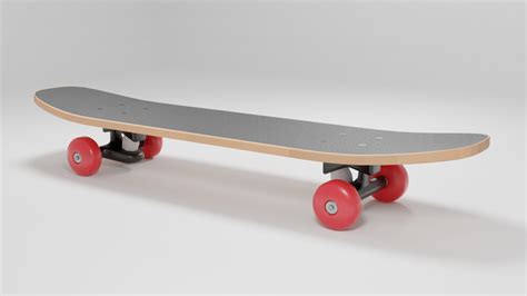 ArtStation - Wooden Skateboard | Game Assets