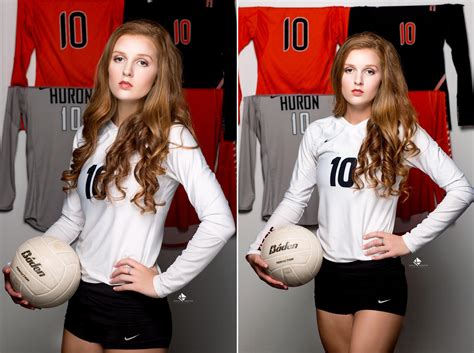 Volleyball Senior Pictures - JoelineAamna