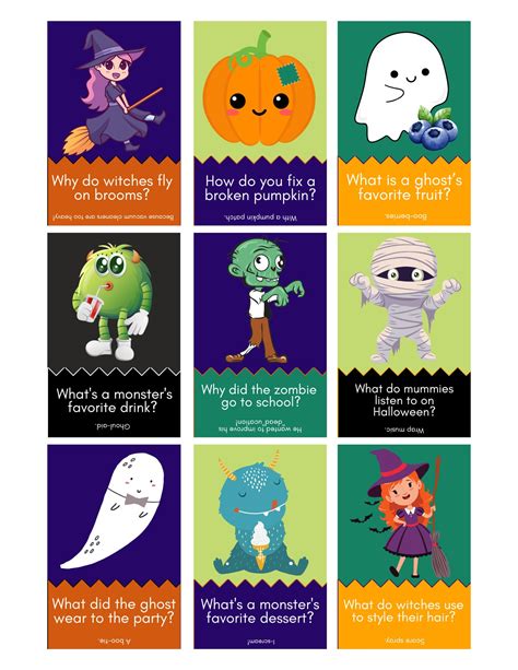 Halloween Jokes for Kids Printable Printable Halloween - Etsy UK