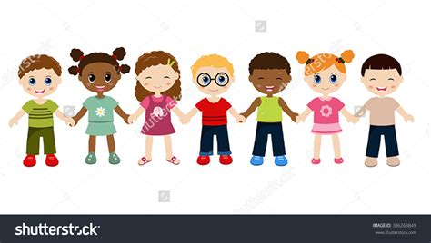 kids holding hands cute clipart 20 free Cliparts | Download images on ...