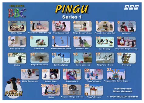 Pingu - Series 1 (1990 - 1991) by gikestheASD on DeviantArt