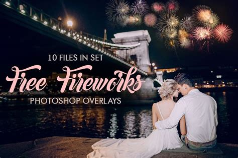 Fireworks Overlay – Free Bundle | 10 Fireworks Photoshop Overlays | Photoshop overlays ...