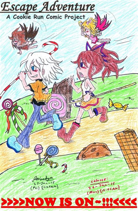 Cookie Run Comic Project : NOW IS ON~!!! by Karanma-Maeryl on DeviantArt