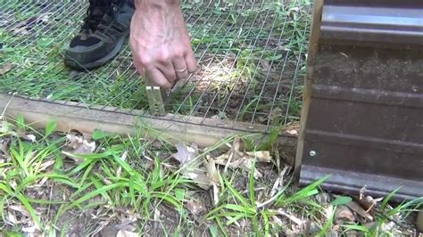 DIY Outdoor Rabbit Pen - YouTube